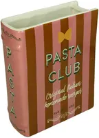 Kersten vaas aardewerk pasta club 16x6.3x20cm multi - afbeelding 1