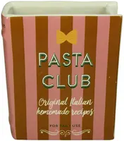 Kersten vaas aardewerk pasta club 16x6.3x20cm multi - afbeelding 2