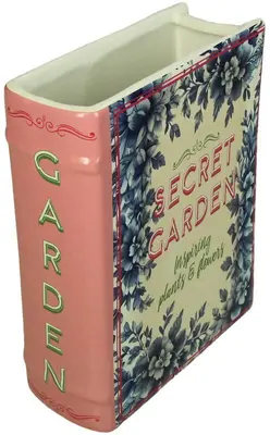 Kersten vaas aardewerk secret garden 16x6.3x20cm multi - afbeelding 1