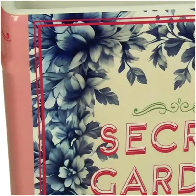 Kersten vaas aardewerk secret garden 16x6.3x20cm multi - afbeelding 3