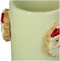 Kersten vaas dolomiet santa 13x22.5cm multi - afbeelding 2