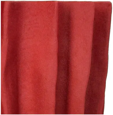 Kersten vaas polyresin deco 25x29cm rood - afbeelding 3