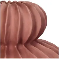 Kersten vaas polyresin deco 30x30cm roze - afbeelding 3