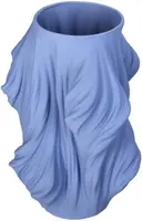 Kersten vaas porselein deco 18x29cm blauw - afbeelding 1