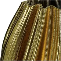Kersten vaas porselein deco 20.5x22.5x32cm goud - afbeelding 2