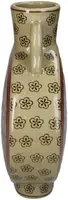 Kersten vaas porselein deco 23.5x11x32cm terra - afbeelding 2