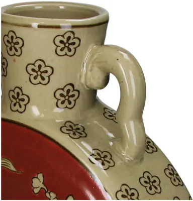 Kersten vaas porselein deco 23.5x11x32cm terra - afbeelding 4