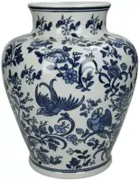 Kersten vaas porselein dutch delight 21x28cm blauw kopen?