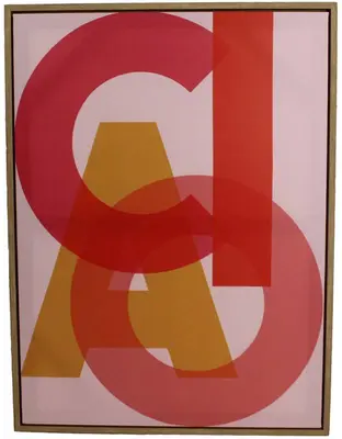 Kersten wanddecoratie papier ciao 60x3.8cm multi - afbeelding 1