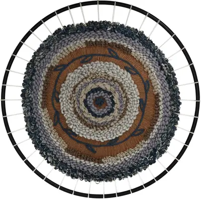 Kersten wanddoek stof cirkels 78x2cm multi