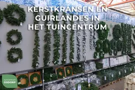 Kerstkrans 60cm bruin - afbeelding 2