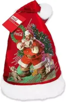 Kerstmuts coca-cola rood  - afbeelding 1
