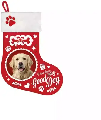 Kerstsok golden retriever l37b30cm - afbeelding 1