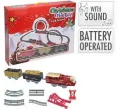 Kersttrein set van 57