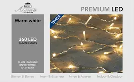 Kerstverlichting 360 LED snoer warm wit 27 meter  kopen?