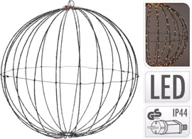Kerstverlichting bal 40cm 240LED extra warm wit