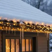 Kerstverlichting Cluster 192 LED 1,4 meter extra warm wit - afbeelding 3