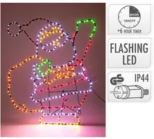 Kerstverlichting Kerstman 321 LED 70 cm - afbeelding 1