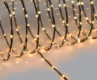 Kerstverlichting LED met 1200 lampjes 39m, extra warm wit - afbeelding 2