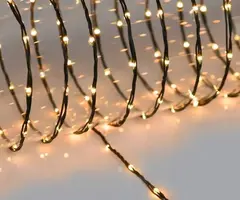 Kerstverlichting LED met 1200 lampjes 39m, extra warm wit - afbeelding 2