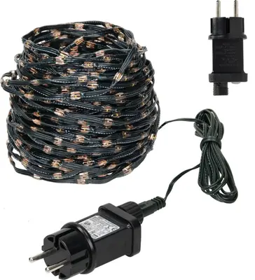 Kerstverlichting LED met 800 lampjes 24m, extra warm wit - afbeelding 2