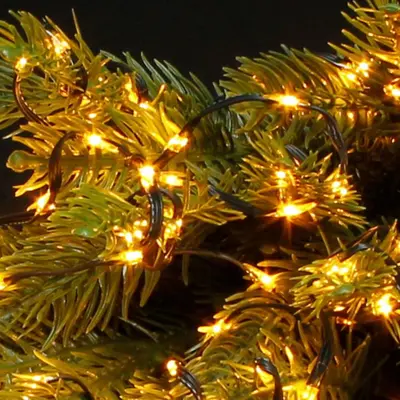 Kerstverlichting LED met 800 lampjes 24m, extra warm wit - afbeelding 6