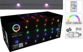 Kerstverlichting LED met twinkel-effect 200 RGB-lampjes, multicolor - afbeelding 4