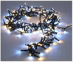 Kerstverlichting LED microcluster 800 lampjes 16m, warm wit - afbeelding 1