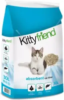 Kitty Friend absorbent kattenbak vulling 30 liter