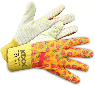 KIXX tuinhandschoen Funky Fruit maat 8