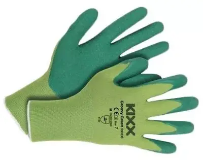 KIXX tuinhandschoen Groovy Green maat 10