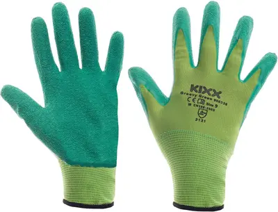KIXX tuinhandschoen Groovy Green maat 8
