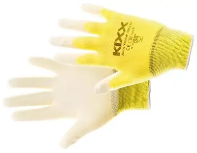 KIXX tuinhandschoen Juicy Yellow maat 6