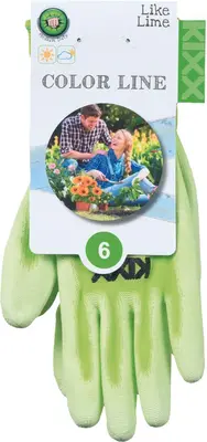 KIXX tuinhandschoen Like Lime maat 7 - afbeelding 2