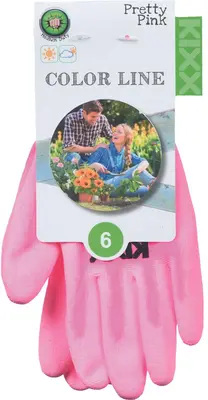 KIXX tuinhandschoen Pretty Pink maat 7 - afbeelding 2