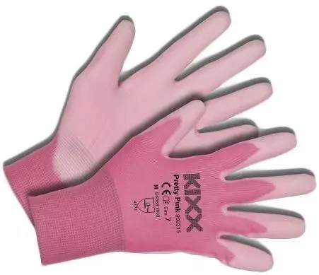 KIXX tuinhandschoen Pretty Pink maat 8