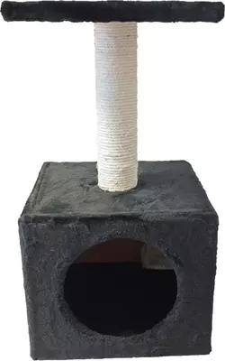 Klimmeubel Diabolo zwart, 57 cm hoog. - afbeelding 1