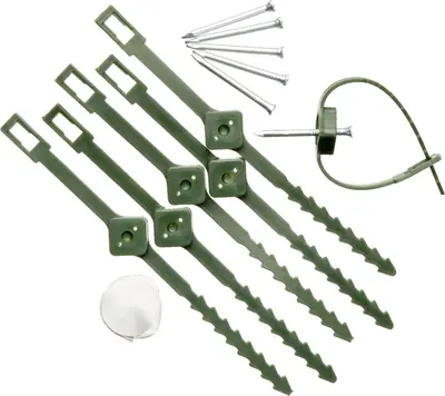 Klimplantgeleiders d25-45mm 6st - afbeelding 1