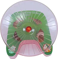 Knaagdier silent trainingsdisc 15 cm, roze. - afbeelding 1