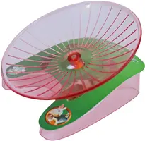 Knaagdier silent trainingsdisc 15 cm, roze. - afbeelding 2