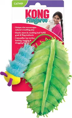 KONG Flingaroo caterpillar - afbeelding 1
