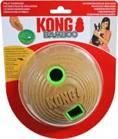 Kong hond Bamboo feeder ball, medium. - afbeelding 1