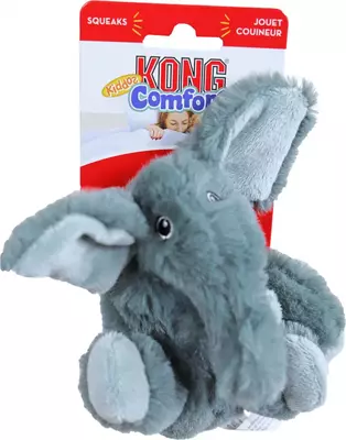 Kong hond Comfort Kiddos olifant, X-small.