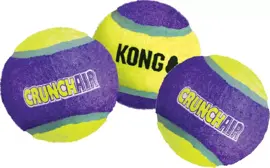 Kong hond Crunchair tennisbal, small net a 3 stuks. - afbeelding 3