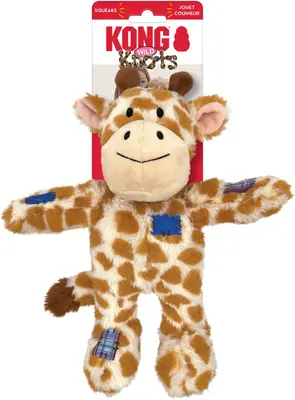 Kong Hond hondenspeelgoed wildknots giraffe med./large