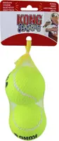 Kong hond Squeakair met piep large, net à 2 tennisballen (Ø 7,5 cm) - afbeelding 1