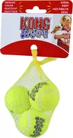 Kong hond Squeakair met piep small, net à 3 tennisballen (Ø 5 cm) - afbeelding 1