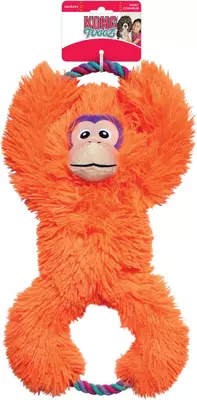 Kong hond Tuggz monkey XL, oranje. - afbeelding 5