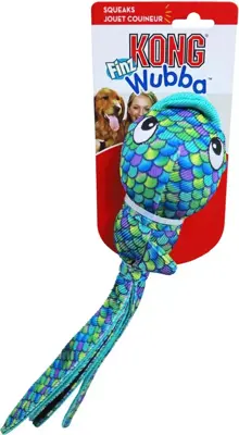 Kong hond Wubba Finz blauw, large. - afbeelding 1