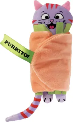 Kong kat Pull-a-partz purrito - afbeelding 3